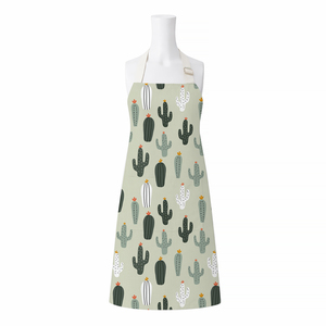 Grembiule da Cucina in Cotone Slub Personalizzato OEM, Stampa Digitale Reattiva, Basso MOQ, Direttamente dalla Fabbrica per Acquirenti Commerciali - Product Image 1