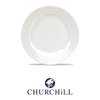 Assiette plate blanche Isla 30,5 cm Churchill Super Vitrifiée Whisif111