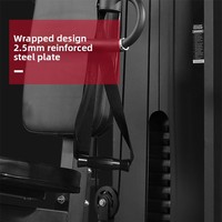 Machine de musculation verticale multifonctionnelle pour la maison, équipement d'entraînement de force pour la poitrine, le dos et les jambes, station unique avec pile de poids