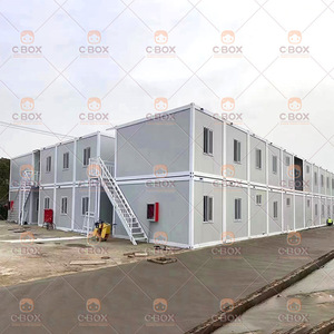 Casa Contenedor Desmontable Rectangular de Espesor Estándar, Transpirable, Diseño Minimalista para Vivienda Temporal - Product Image 1