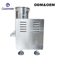 Nouvelle machine à crêpes Cookmate automatique à fond plat, surface de cuisson réglable, facile à utiliser, garantie 1 an