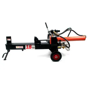 China forestry machinery 7 ton 15 ton 25 ton 45 ton hydraulic log splitter electric Wood Log Splitter Wood Splitting Machine