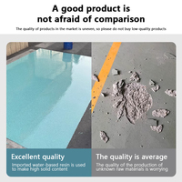 Peinture époxy pour sols en résine époxy auto-nivelante antidérapante avec sable coloré, revêtement époxy pour sols en ciment