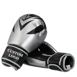 Guantes de boxeo profesionales de alta calidad, manoplas de cuero personalizadas para entrenamiento de boxeo - Product Image 3