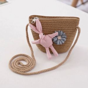 Sombreros de Verano para Niños, Sombrero de Paja para Bebé Barato, Sombreros Lindos para Bebé con Bolsa, Elegantes para Venta al por Mayor - Product Image 5