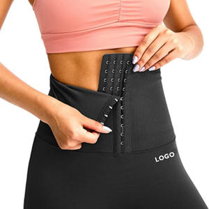 Taille haute Yoga Sauna pantalon femmes Fitness <span class=keywords><strong>perdre</strong></span> <span class=keywords><strong>du</strong></span> <span class=keywords><strong>poids</strong></span> ventre contrôle bout à bout Fitness taille formateur Corset Leggings - Product Image 5