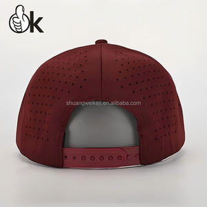 Chapeaux de camionneur à broderie personnalisée OEM Chapeaux de camionneur Otto Écusson en caoutchouc vierge Chapeaux découpés au laser Chapeaux de forage perforés pour l'extérieur - Product Image 6