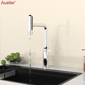 Design moderne <span class=keywords><strong>haut</strong></span> <span class=keywords><strong>de</strong></span> <span class=keywords><strong>gamme</strong></span> en acier inoxydable chromé avec cascade extractible robinet <span class=keywords><strong>de</strong></span> <span class=keywords><strong>cuisine</strong></span> mitigeurs d'évier - Product Image 3