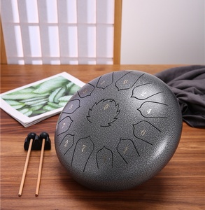 Wholesale 12 Inch 13 Notes Steel Tongue <b>Drum</b> Healing Instrument for Sound Therapy Creative Gift for Music Lover - Product Image 6