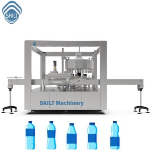 เครื่องติดฉลากกาวร้อนแบบโรตารี่อัตโนมัติความเร็วสูง SKILT พร้อมระบบ PLC สำหรับขวด กระป๋อง ฉลากกระดาษ 300 BPM 1.0 มม. 1.ประสิทธิภาพสูง - Product Image 3