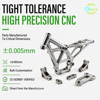 Support de cadre de moto soudé sur mesure Oitech, composants de châssis de précision, finition CNC, service OEM, usine