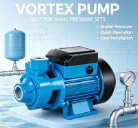 Pompe à eau périphérique haute efficacité, faible bruit, auto-amorçante, à vortex, pour surpression d'eau domestique et alimentation en eau de jardin