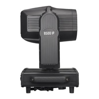 Projecteur extérieur MINI 380W Étanche Tête Mobile Ciel Faisceau Lumière Concert Scène IP65 Rotatif Tête Mobile Ciel Faisceau Projecteur