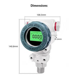 防爆压力传感器4-20mA |   0-5V 模拟输出变送器 |   IP67 316L 不锈钢 |   可定制OEM |   宝信 - Product Image 5
