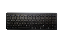 Sampel gratis sakelar gunting 100 kunci ABS Teclado 2.4Ghz Biru gigi 5.4 nirkabel RF Keyboard game