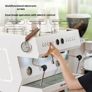 CRM3211 Dual Head Commercial Italian Style Semi-<b>Automatic</b> <b>Coffee</b> <b>Machine</b> 9bar 2025 New Model <b>Coffee</b> <b>Machine</b> - Product Image 5