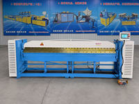 Machine de pliage semi-automatique électrique pour conduits HVAC, plieuse en acier inoxydable et aluminium, machine de fabrication de conduits d'air pour tôles fines