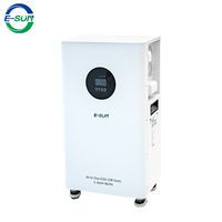 Sistema de Batería Todo en Uno de Alta Calidad E-SUN de 8kwh con Más de 8000 Ciclos, Inversor Doméstico con Batería, Sistema de Energía Solar de 3.6KW