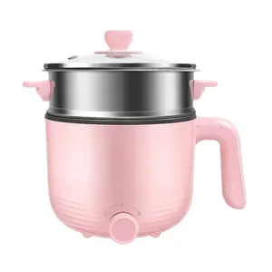 New arrival 1.5L electric cooking hot pot for soup/noodle/egg/rice electric mini cooker