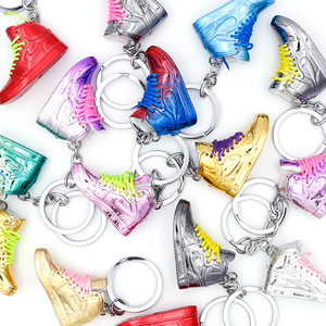 En gros Porte-clés lumineux, Boîte mystère, Décoration de bijoux, Pendentif <span class=keywords><strong>mini</strong></span> baskets créatif, Commerce extérieur transfrontalier - Product Image 2