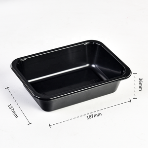 Vente en gros usine – Barquettes alimentaires jetables CPET 20oz, durables et compatibles four, pour plats à emporter - Product Image 4