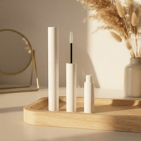 Tube de mascara vide à double compartiment 5ml*2, flacon de sérum pour cils à double extrémité 10ml, brosse fine, emballage cosmétique de maquillage