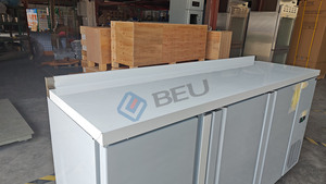 Réfrigérateur-congélateur économique à refroidissement par air, 3 portes, 2m, <span class=keywords><strong>en</strong></span> acier inoxydable, sans givre, dégivrage automatique, mode éco - Product Image 3