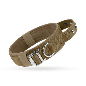 Collier pour chien spécial pour grands chiens, laisse anti-explosion, rivets perforés, corde de traction pour animaux de compagnie, collier tactique - Product Image 4