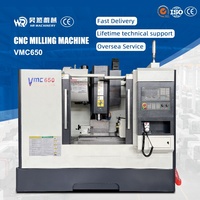 VMC650 3 Axis Vertical Machining Center BT40 Spindle CNC Milling GSK Control Single Spindle 380V 220V