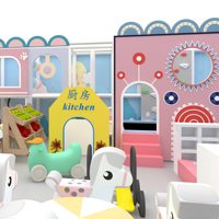 Parque de Atracciones Temático de Fantasía Personalizado Aoleao, Área de Juegos Interior para Niños, Centro Comercial, Certificado CE TUV