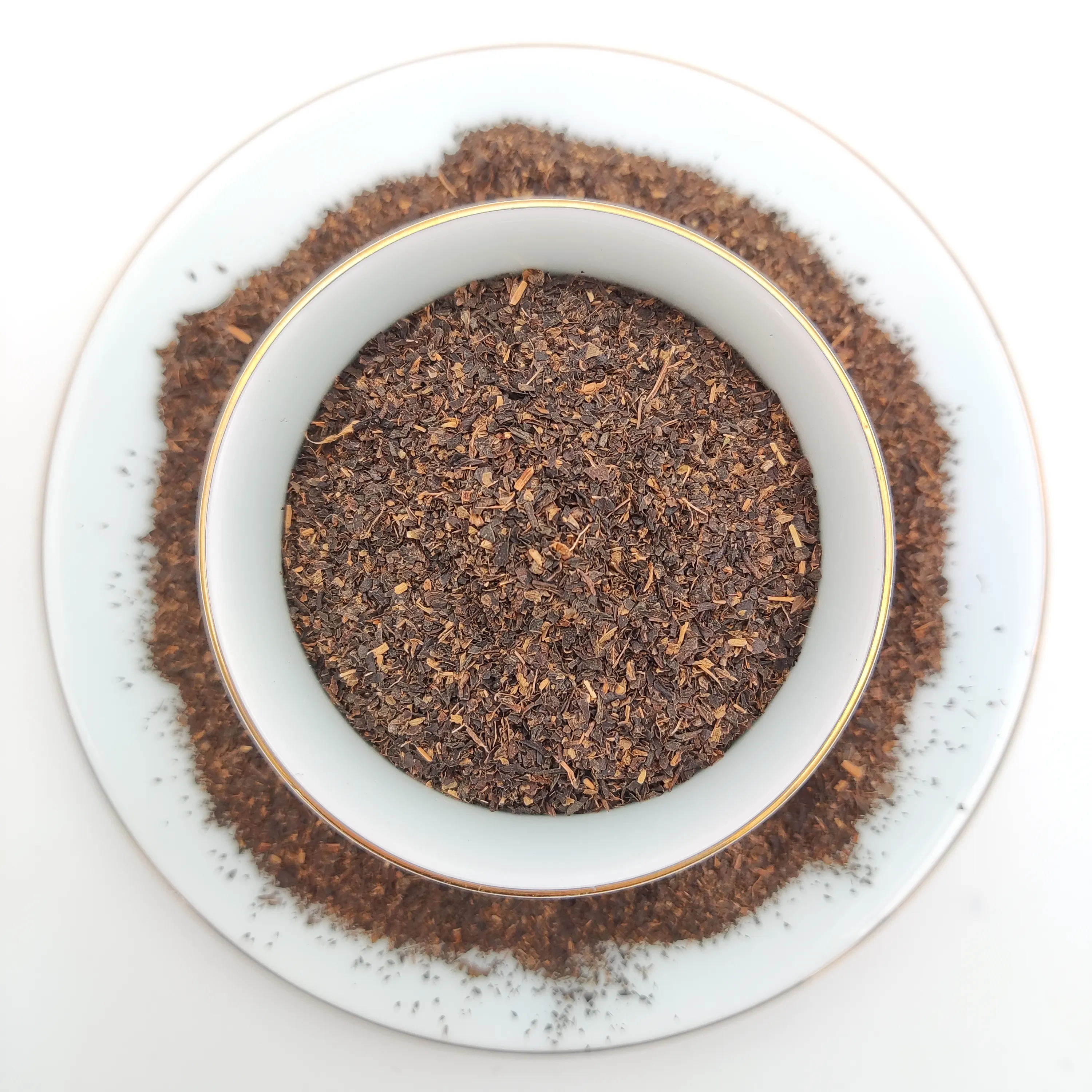Preço competitivo e alta qualidade chá preto orgânico CTC chá preto pó chá no uso diário