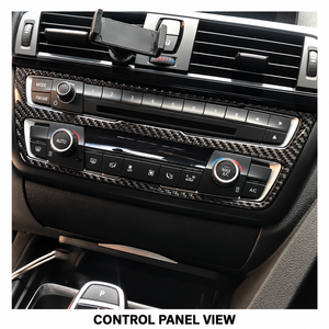 ฝาครอบคอนโซลกลางลายคาร์บอนสำหรับ BMW ซีรีส์ 3 F30 F35 ปี 2013-2019 - Product Image 2