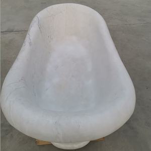 Maison haut <span class=keywords><strong>de</strong></span> gamme personnalisée Baignoire <span class=keywords><strong>de</strong></span> salle <span class=keywords><strong>de</strong></span> bain en marbre Baignoire en pierre solide Belle baignoire en marbre blanc - Product Image 4