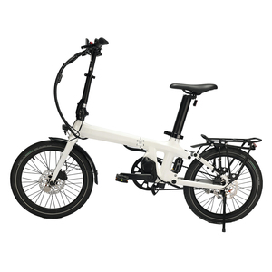 Bicicleta Eléctrica Plegable Portátil de Fibra de Carbono, Motor Central de 250W, Batería de Litio de 36V, 7 Velocidades, 80km de Autonomía, Urbana - Product Image 4