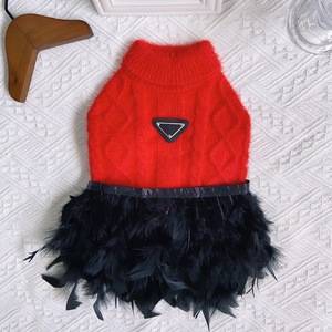 <span class=keywords><strong>Pull</strong></span> pour animaux de compagnie de <span class=keywords><strong>marque</strong></span> de luxe tendance, vêtements pour animaux de compagnie épais et chauds, vêtements en tricot pour chiens, vêtements pour chiens de <span class=keywords><strong>marque</strong></span>, vêtements pour chiens de créateur - Product Image 5