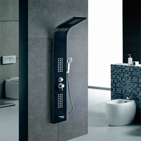 Mitigeur de salle de bain thermostatique en laiton à poignée unique pour douche