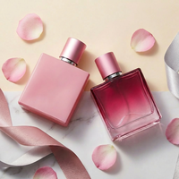 Flacon de parfum en verre rectangulaire mat 100 ml, design haut de gamme, unique et personnalisable, fournisseur Anding.