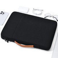 Funda Protectora para Portátil de Poliéster Ligero con Logotipo Personalizado al por Mayor, Bolsa con Asa para Computadora, Buena Calidad, Unisex