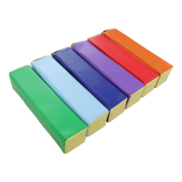 Custom Logo Multi Size Colorful Soft Foam Gymnastic Fun Sticks Handstand Training H Play Blocks