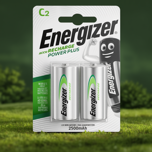 Batterie rechargeable pour lampe torche C 2500mAh POWER PLUS (2 pièces) - Product Image 3