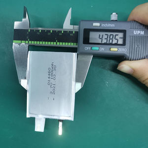 LOOYBAT 미니 1mm 두께 초박형 <span class=keywords><strong>lipo</strong></span> 배터리 014460 모델 <span class=keywords><strong>3.7V</strong></span> <span class=keywords><strong>180mAh</strong></span> 스마트 카드 배터리 셀 3.5g - Product Image 4