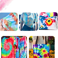 Ensemble de pigments tie-dye 34 couleurs, 30 ml, fabrication directe d'usine, teinture pour vêtements faite à la main, respectueuse de l'environnement, poudre de teinture