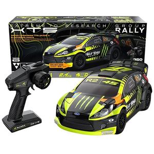 RLAARLO XTS-F10 Coche de Rally <span class=keywords><strong>RC</strong></span> sin Escobillas 1/10 4WD de Fibra de Carbono con ESC Impermeable, Servo Metálico, Diferencial de Acero, Vehículo de Derrape de Alta Velocidad RTR - Product Image 3