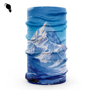 Masker Wajah memancing pelindung UV es sutra pendingin poliester hiasan kepala leher Gaiter tabung Bandana luar ruangan - Product Image 6