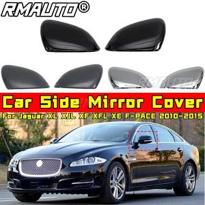 Para Jaguar XL XJL XF XFL XE F-PACE 2010-2015 Accesorios Exteriores Cubiertas de Espejos Laterales para Coche Tapas de Espejos Retrovisores Laterales Kit de Carrocería - Product Image 1