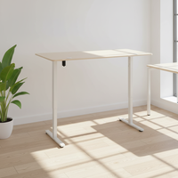 Bureau moderne en fer et bois, réglable en hauteur, électrique, ergonomique, professionnel, best-seller, avec garantie de 2 ans