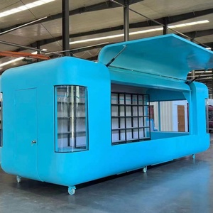 Fully Equipped Corten Steel Mobile Restaurant Catering Food Truck Street Food <b>Trailer</b> with Popcorn Concession - Product Image 5