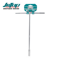 JCTOP 8-14mm Fabricant Cr-V Clé à douille de type T/Clé à Offre Spéciale/Placage au jet de sable