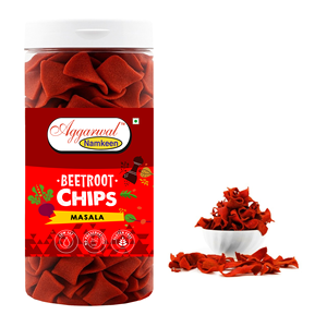 Chips de betterave premium saveur Masala, collation saine sans gluten, chips de betterave semi-molles naturelles, sans conservateurs, riches en fibres, 150g - Product Image 4