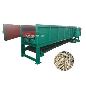 Round Trunk Wood Log Debarker For Woodworking Machinery Double Roller Automatic Wood Log Peeling Machine